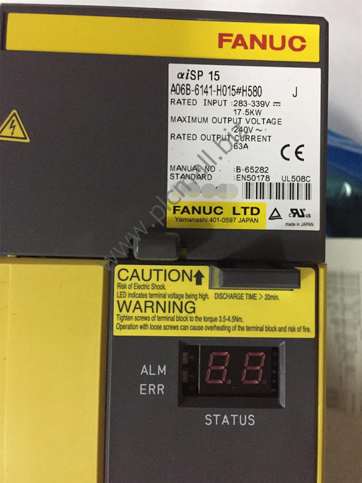 A06B-6141-H015#H580 Fanuc Servo drive Amplifier 17.5KW 240V aiSP 15 New in box
