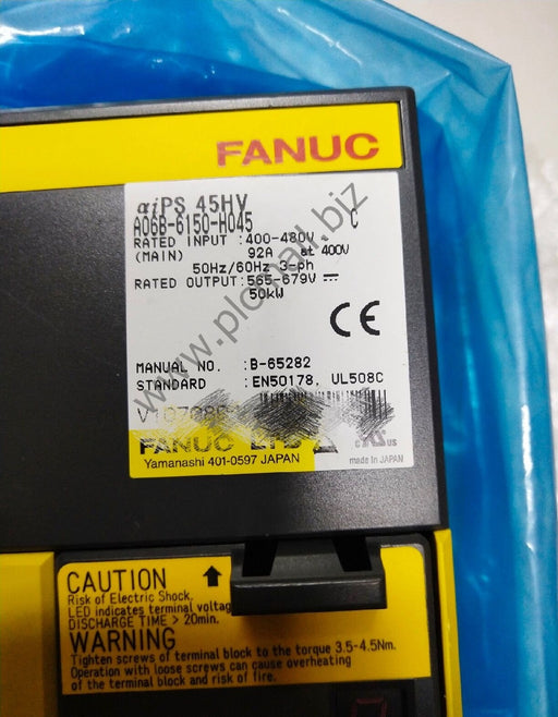 A06B-6150-H045 Fanuc Servo drive Amplifier 50KW aiPS 45HV New in box