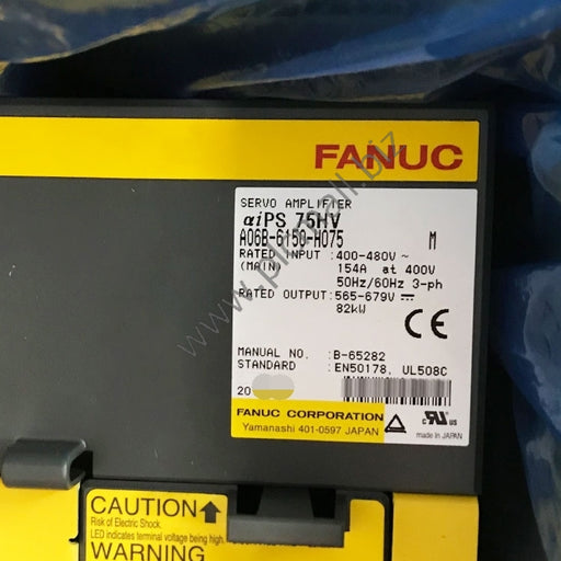 A06B-6150-H075 Fanuc Servo drive Amplifier 82KW aiPS 75HV New in box