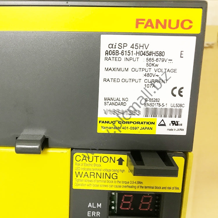 A06B-6151-H045#H580 Fanuc Servo drive Amplifier aiSP 45HV New in box