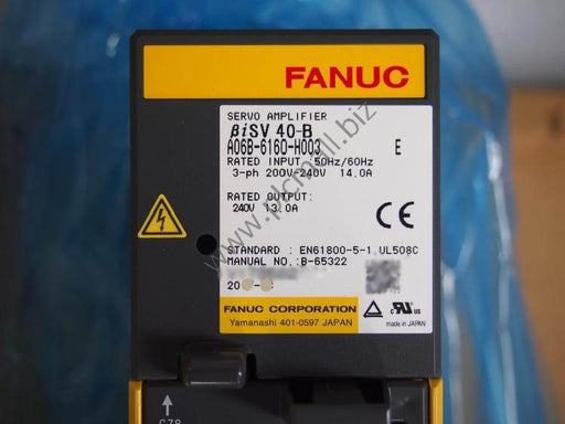 A06B-6160-H003 Fanuc Servo drive Amplifier BISV 40-B New in box