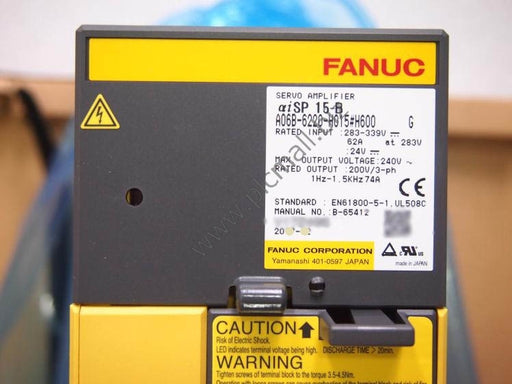 A06B-6220-H015#H600 Fanuc Servo drive Amplifier aiSP 15-B New in box