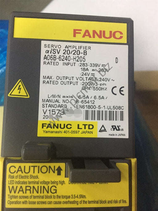 A06B-6240-H205 Fanuc Servo drive Amplifier aiAV 20/20-B New in box