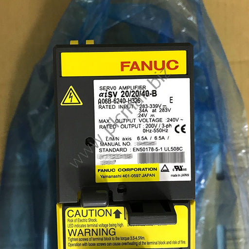 A06B-6240-H326 Fanuc Servo drive Amplifier aiSV 20/20/40-B New in box