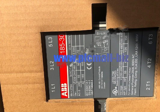 A185-30 ABB AC contactor Brand New