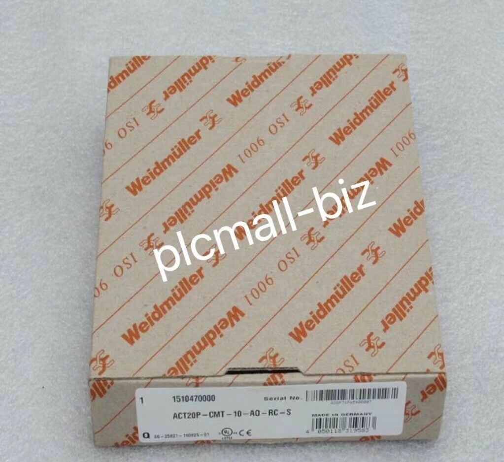 ACT20P-CMT-10-AO-RC-S Weidmuller Signal Transmitter brand new
