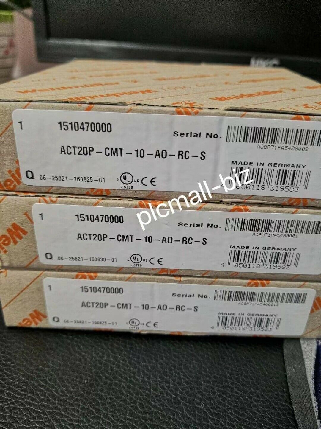 ACT20P-CMT-10-AO-RC-S Weidmuller Signal Transmitter brand new