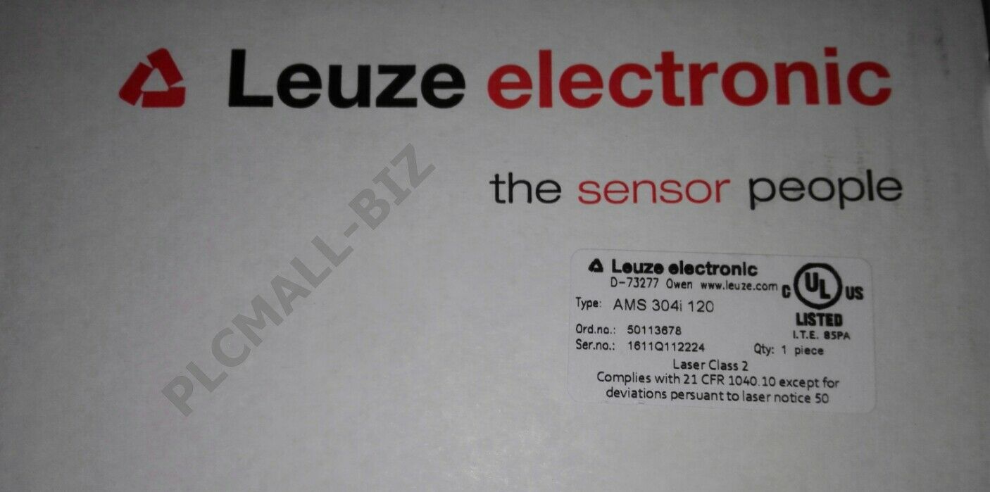 AMS 304i 120 LEUZE Optical Laser Rangefinder Brand New