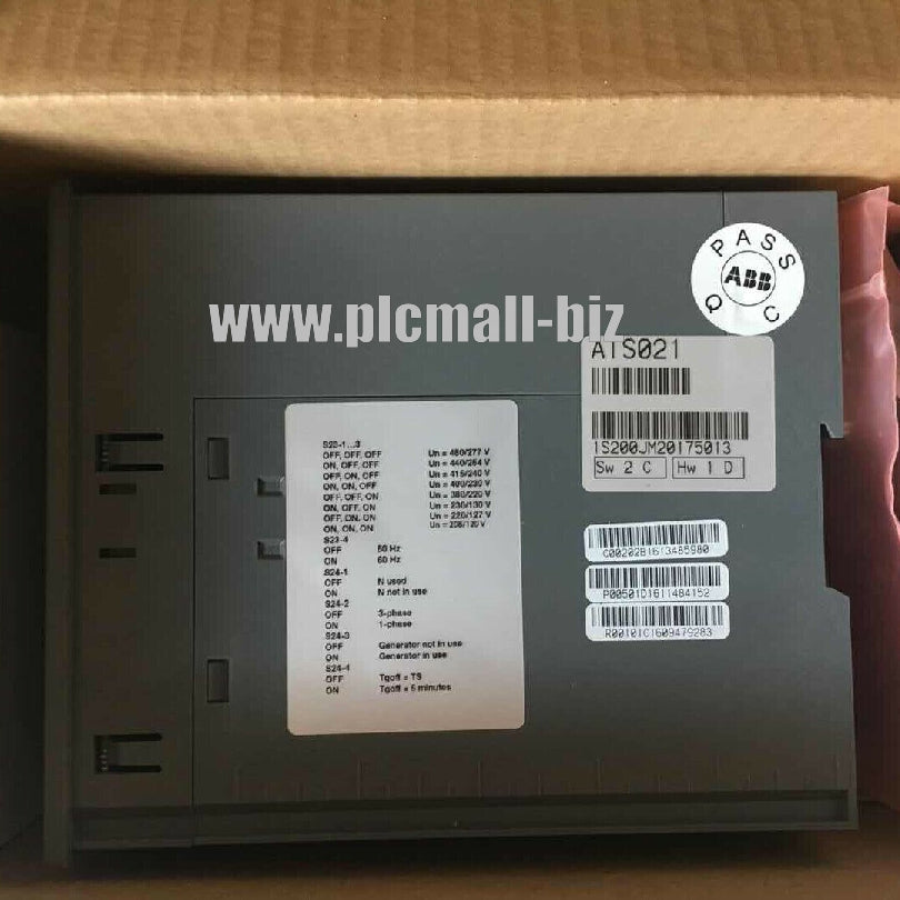 ATS021 ABB ATS021 10100413 Dual Power Controller Brand New