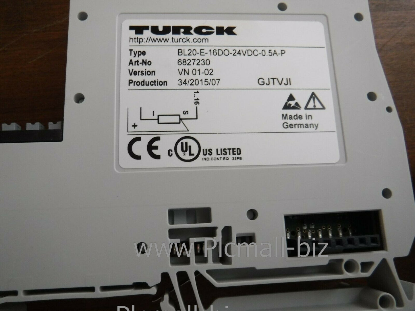 BL20-E-16DO-24VDC-0.5A-P TURCK module Brand New