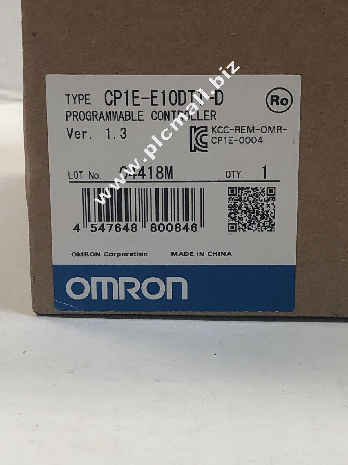 CP1E-E10DT1-D Omron Programable Controller New In Box