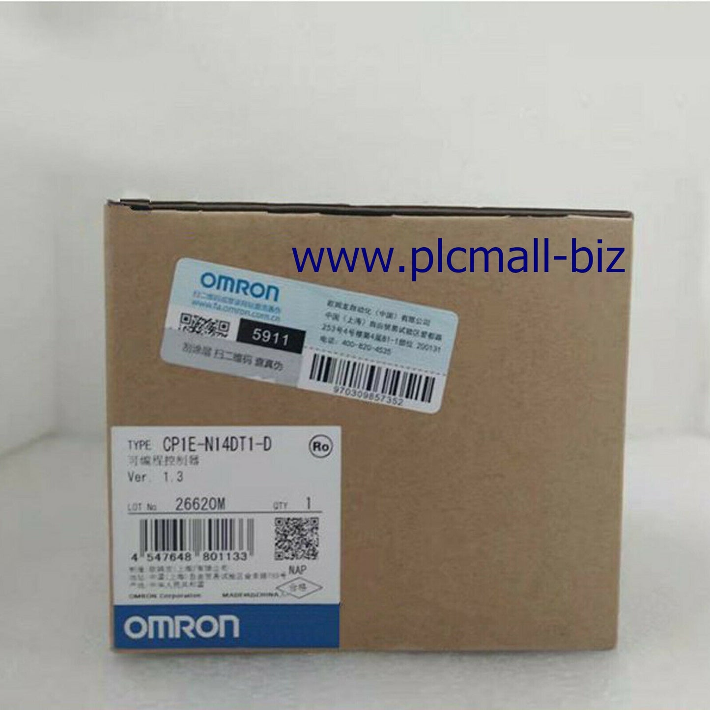 CP1E-N14DT1-D Omron PLC programmable controller Brand new