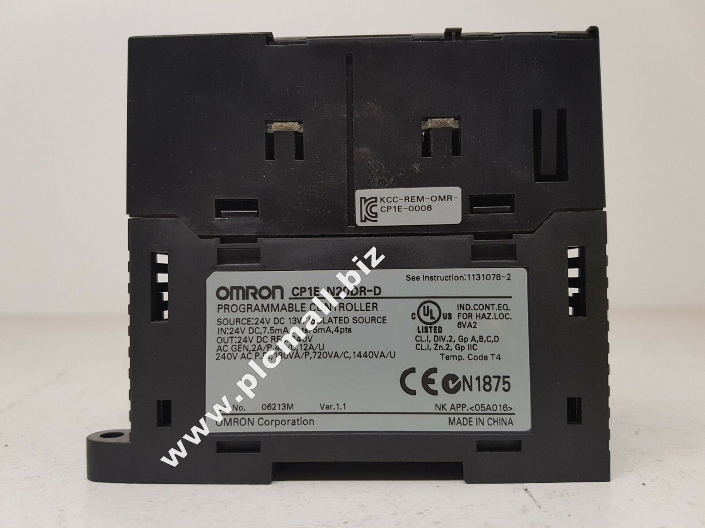 Omron PLC relay output CP1E-N20DR-D 20 points input 12 points Output 8 points