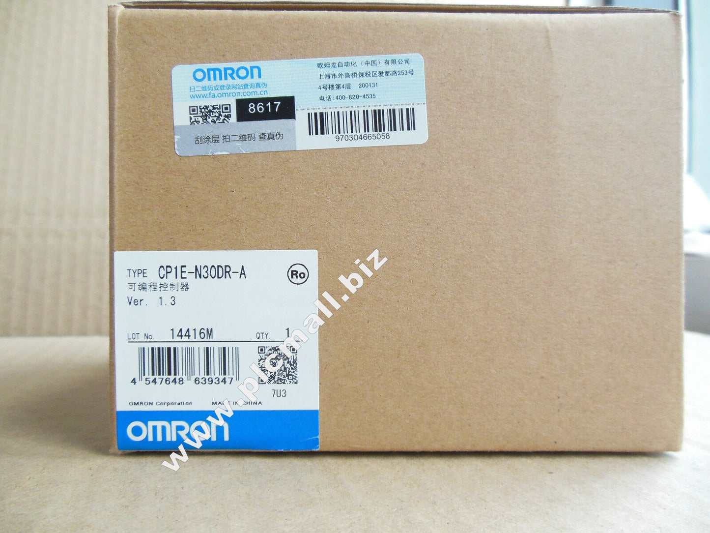 CP1E-N30DR-A Omron Programmable Controller New