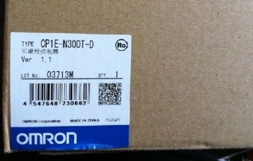 CP1E-N30DT-D Fast delivery Omron PLC module CPU