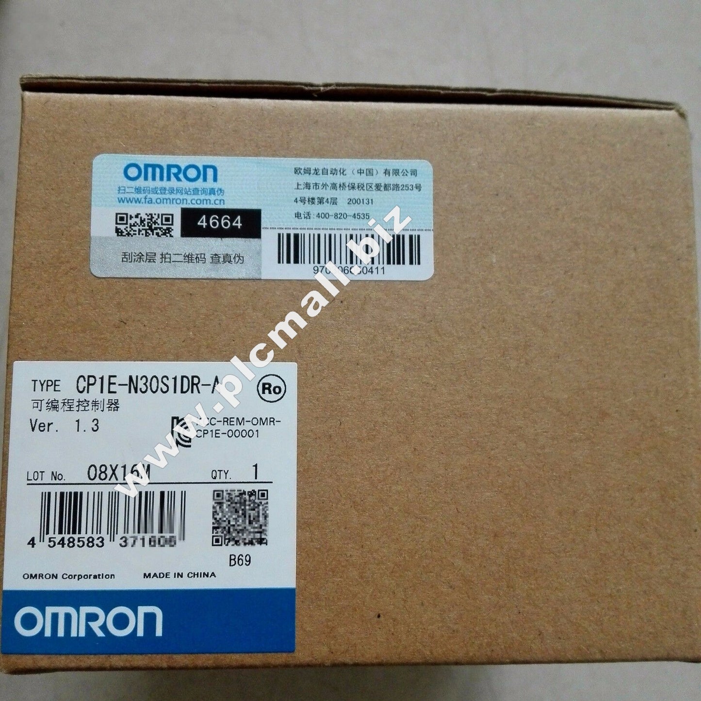 CP1E-N30S1DR-A OMRON new and original Programmable Logic controller