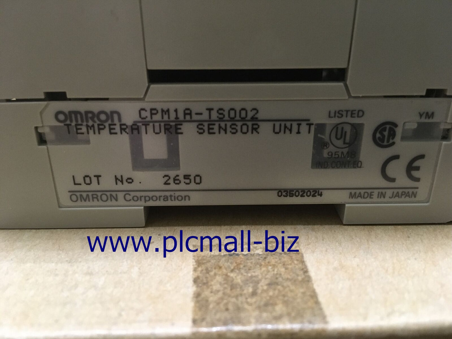 CPM1A-TS002 Omron PLC temperature module Brand new