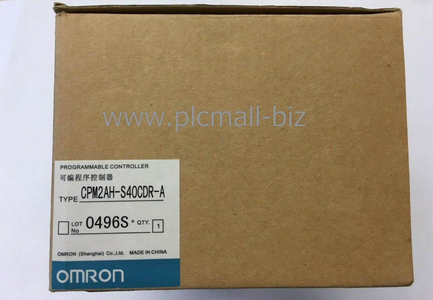 CPM2AH-S40CDR-A Omron PLC module Brand new