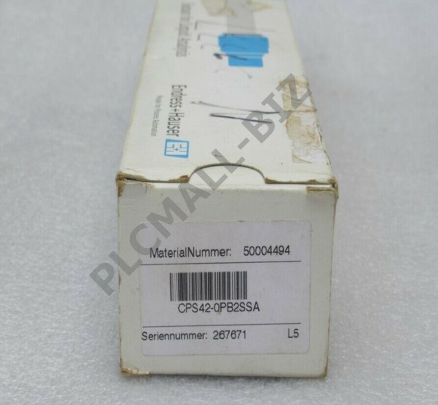 CPS42-0PB2SSA E+H Liquid Analysis Sensors Brand New