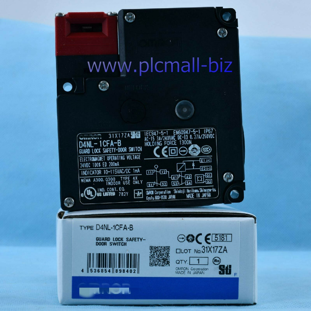D4NL-1CFA-B Omron Safety door switch Brand new