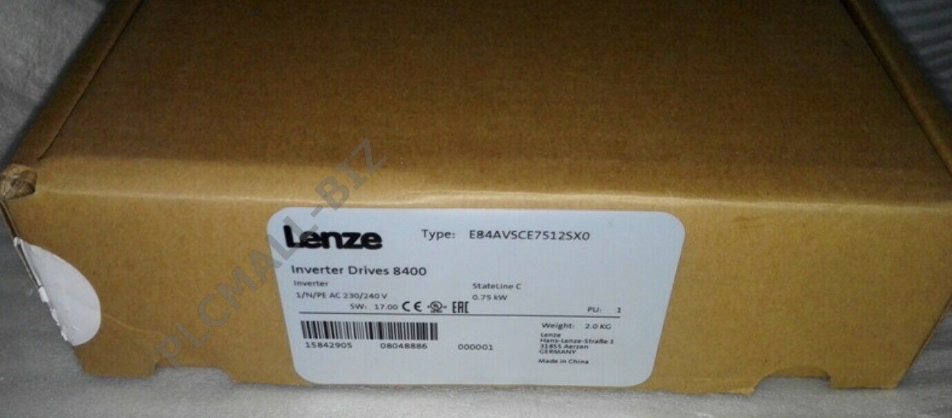E84AVSCE7512SXO Lenze frequency converter Brand new