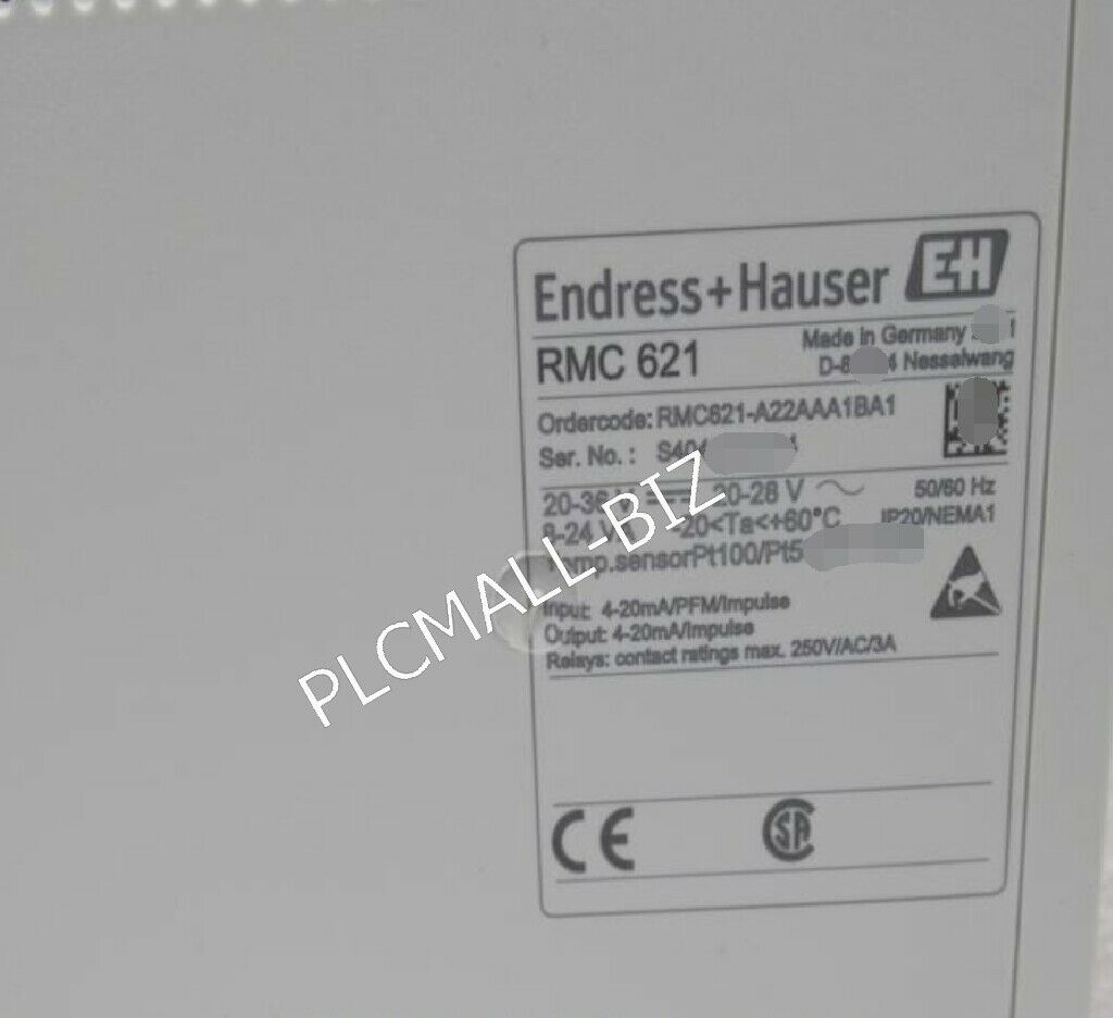 RMC621-A22AAA1BA1 E+H Calorie Calculator  Brand New