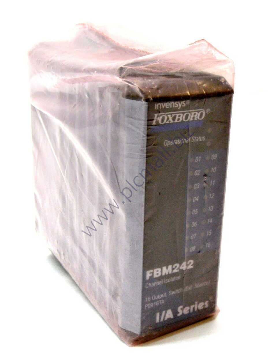 FBM242 P0916TA  Invensys/foxboro  Output Module 16 Channel 2AMP 60VDC