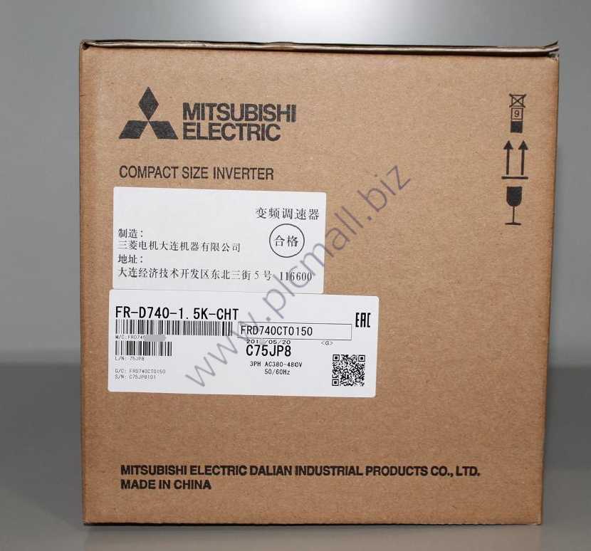 FR-D740-1.5K-CHT Mitsubishi inverter 380V Fast transportation NEW IN BOX