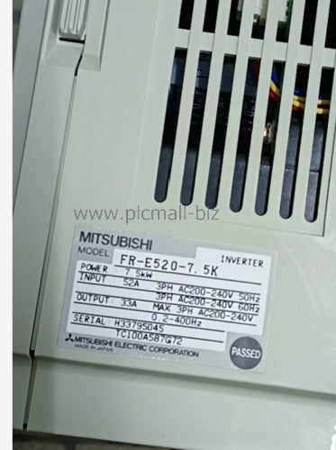 FR-E520-7.5K Mitsubishi inverter Used