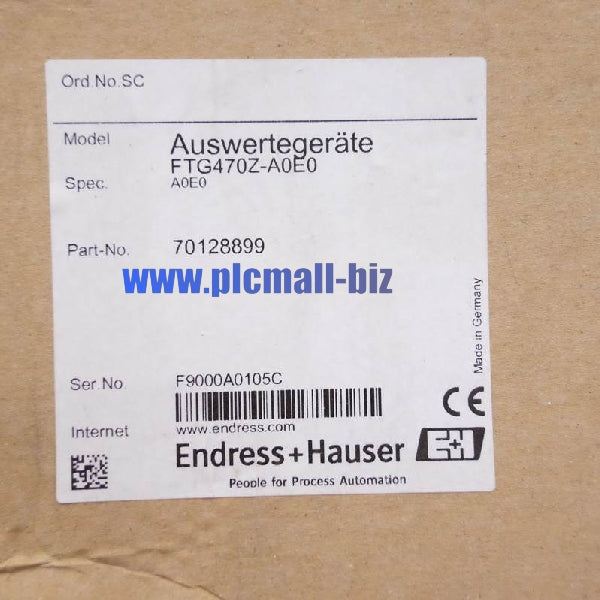 FTG470Z-A0E0 Endress+Hauser Signal Converter Brand New