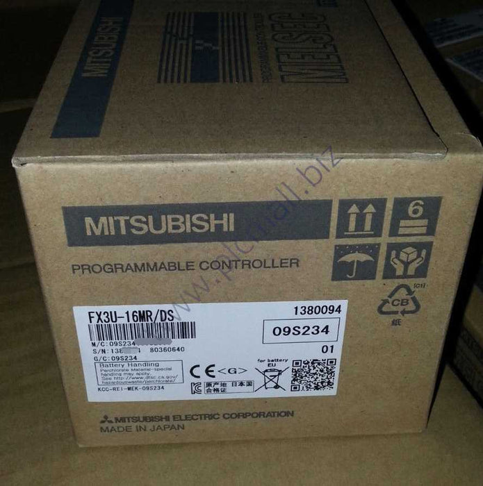 FX3U-16MR/DS Mitsubishi PLC Module NEW IN BOX Fast transportation