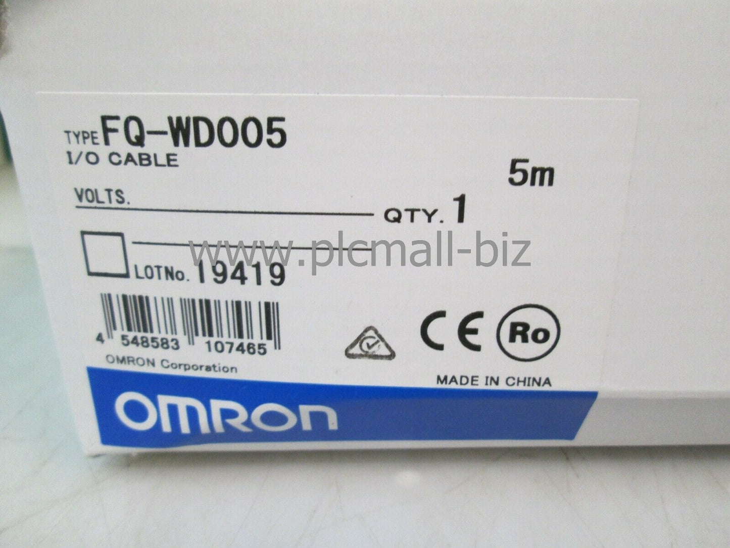 FQ-WD005 Omron connecting cables Brand new