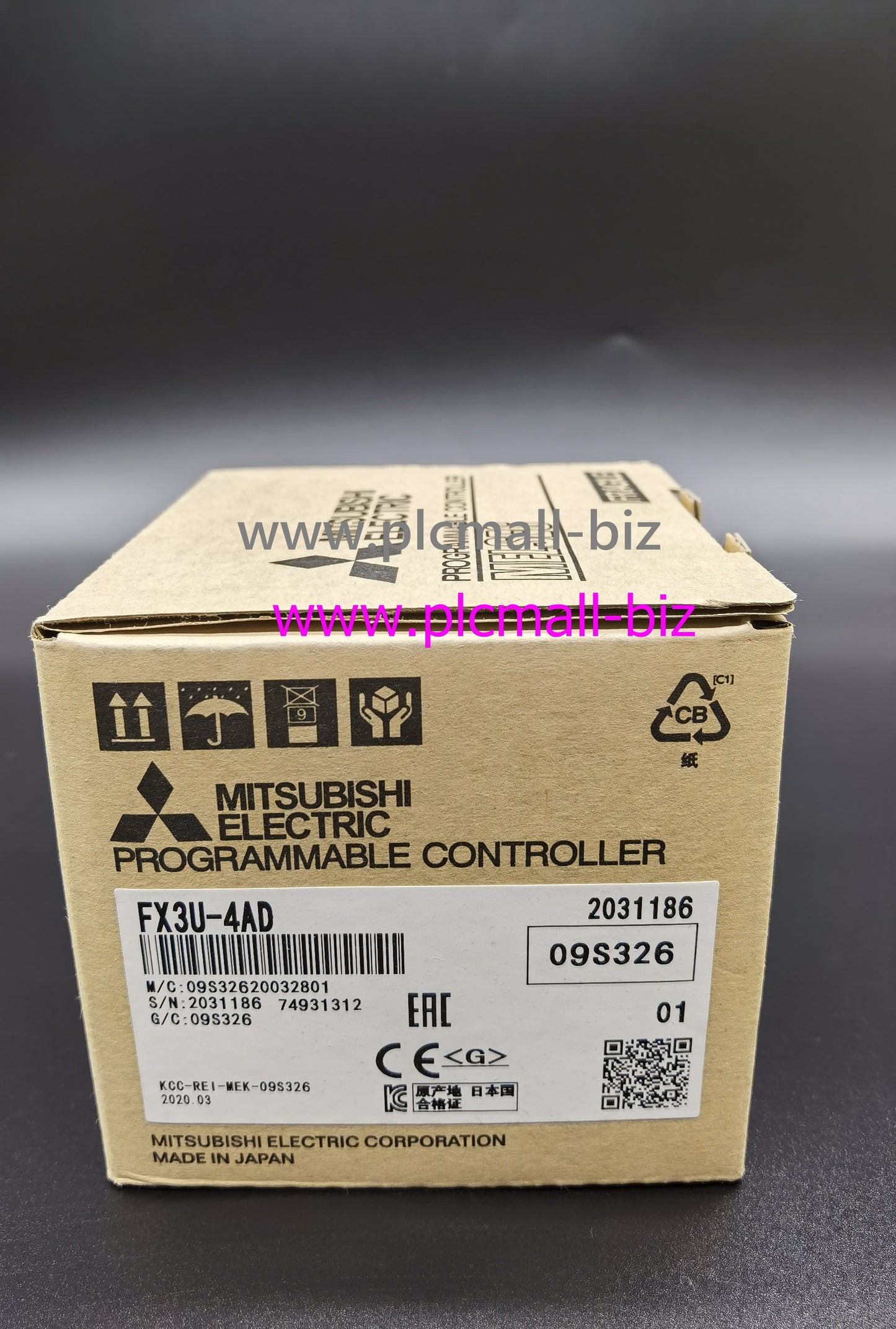 FX3U-4DA Mitsubishi PLC extension module Brand new