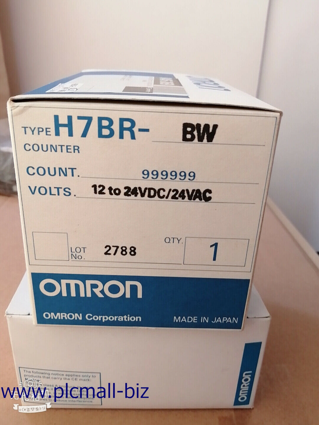 H7BR-BW Omron counter Voltage 12-24VDC  Brand New
