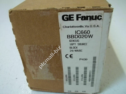 IC660BBD020 GE PLC module Brand new Fast shipping