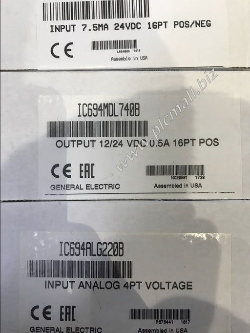 IC694ALG222 GE Input module analog 16 point single ended/8 channel differential voltage Brand New