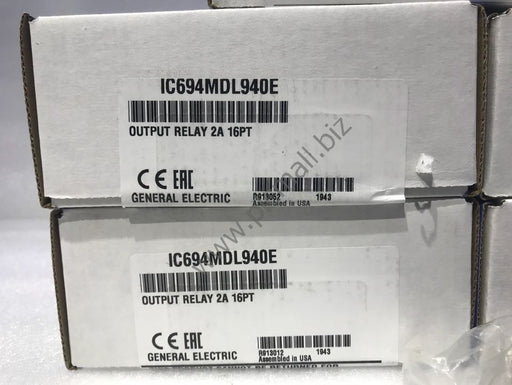 IC694MDL940 GE Fanuc Output module, relay 2 amp 16 point, non isolated. Brand New