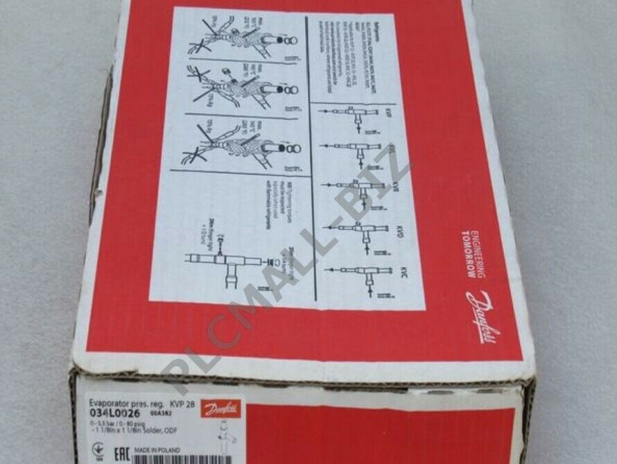 KVP28 Danfoss Evaporative pressure regulato Brand New