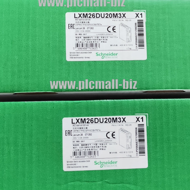 LXM26DU20M3X Schneider Servo drive 2000W Brand New