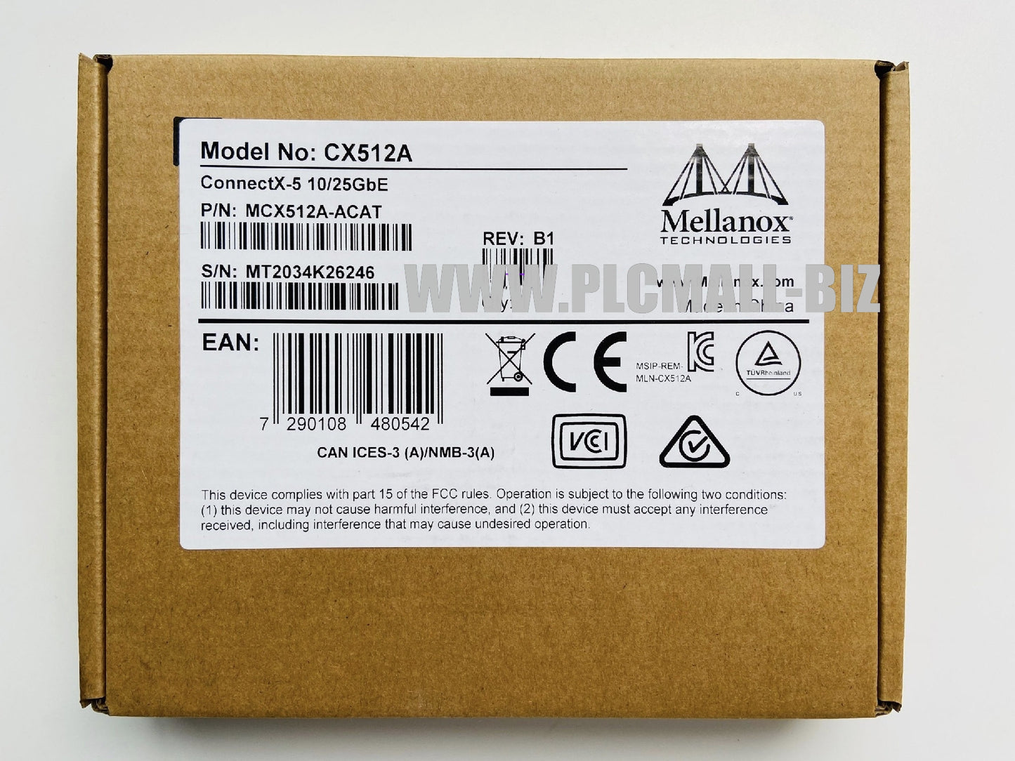 MCX512A-ACAT Mellanox 25G network card Brand New