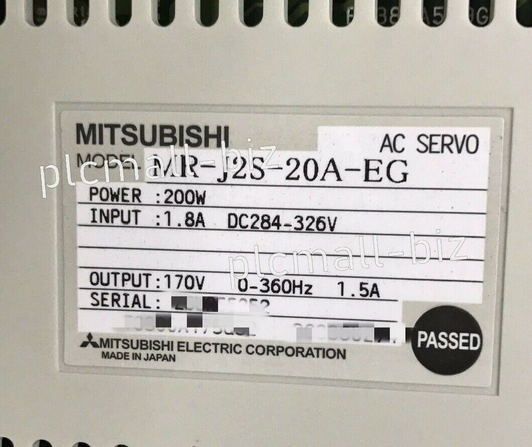 MR-J2S-20A-EG Mitsubishi  Servo Driver Brand New