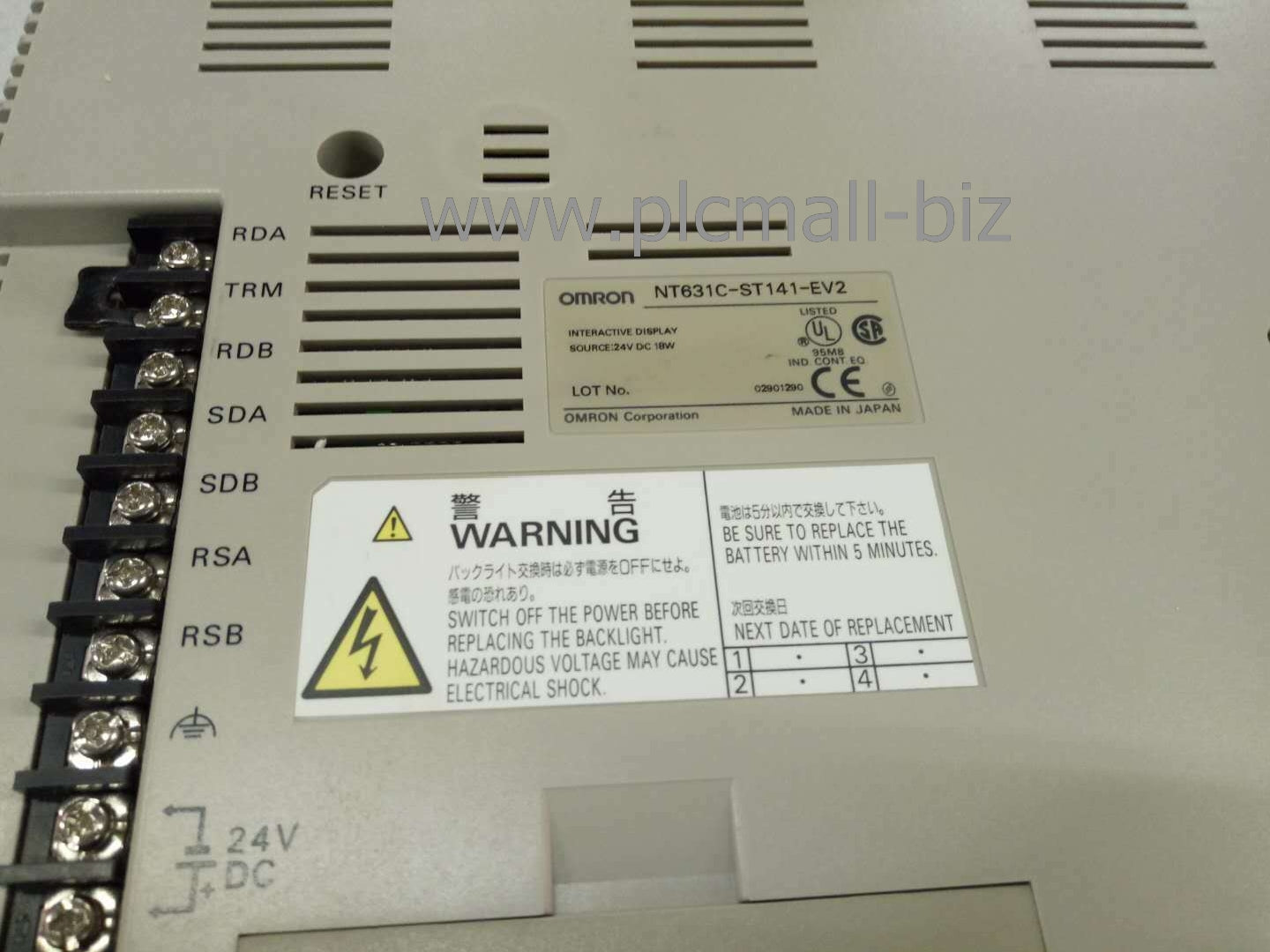 NT631C-ST141-EV2 Omron touch screen Brand new