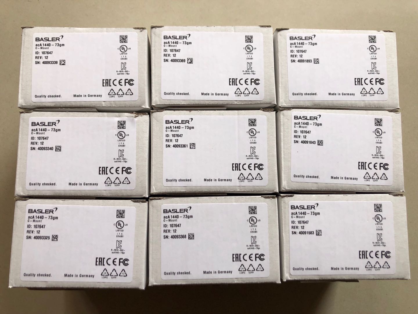 ACA1440-73GM Basler Industrial Camera Brand New Fastshipping
