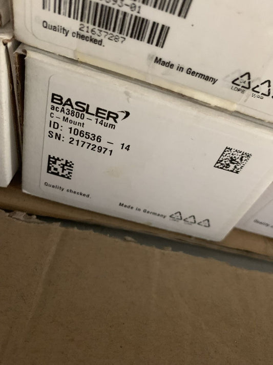 ACA3800-14UM Basler Industrial Camera Brand New Fastshipping