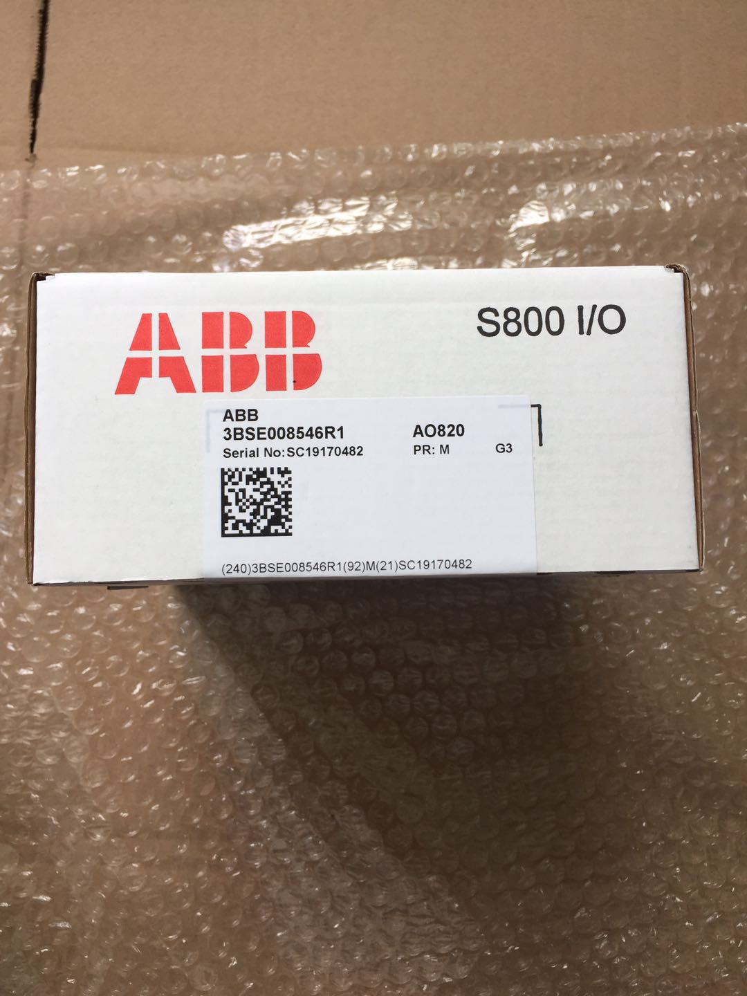 AO820 3BSE008546R1 ABB Analog Output Module Brand New