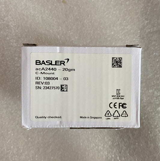 ACA2440-20GM Basler Industrial Camera Brand New Fastshipping