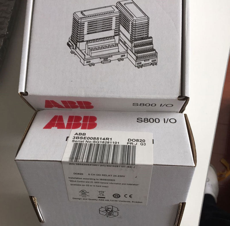 DO820 3BSE008514R1 ABB Digital Output Module Brand New