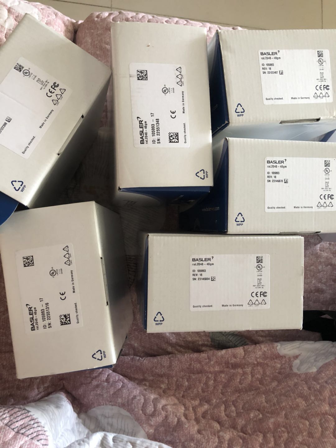 RAL2048-48GM Basler Industrial Camera Brand New Fastshipping