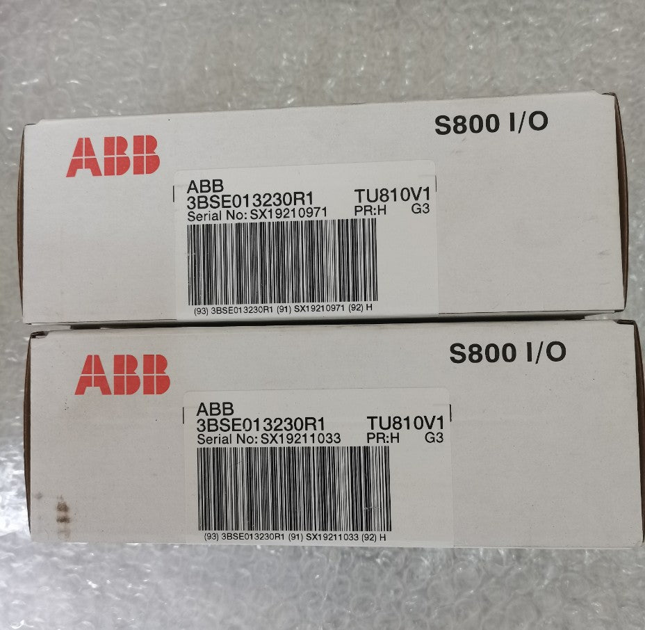 TU810V1 3BSE013230R1 ABB Compact terminal block, 24VDC Brand New