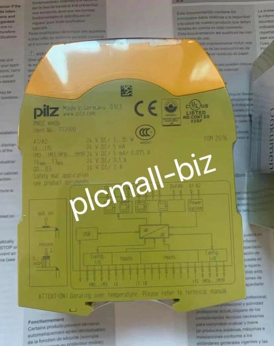 PNOZ mm0p 772000 PILZ relay brand new